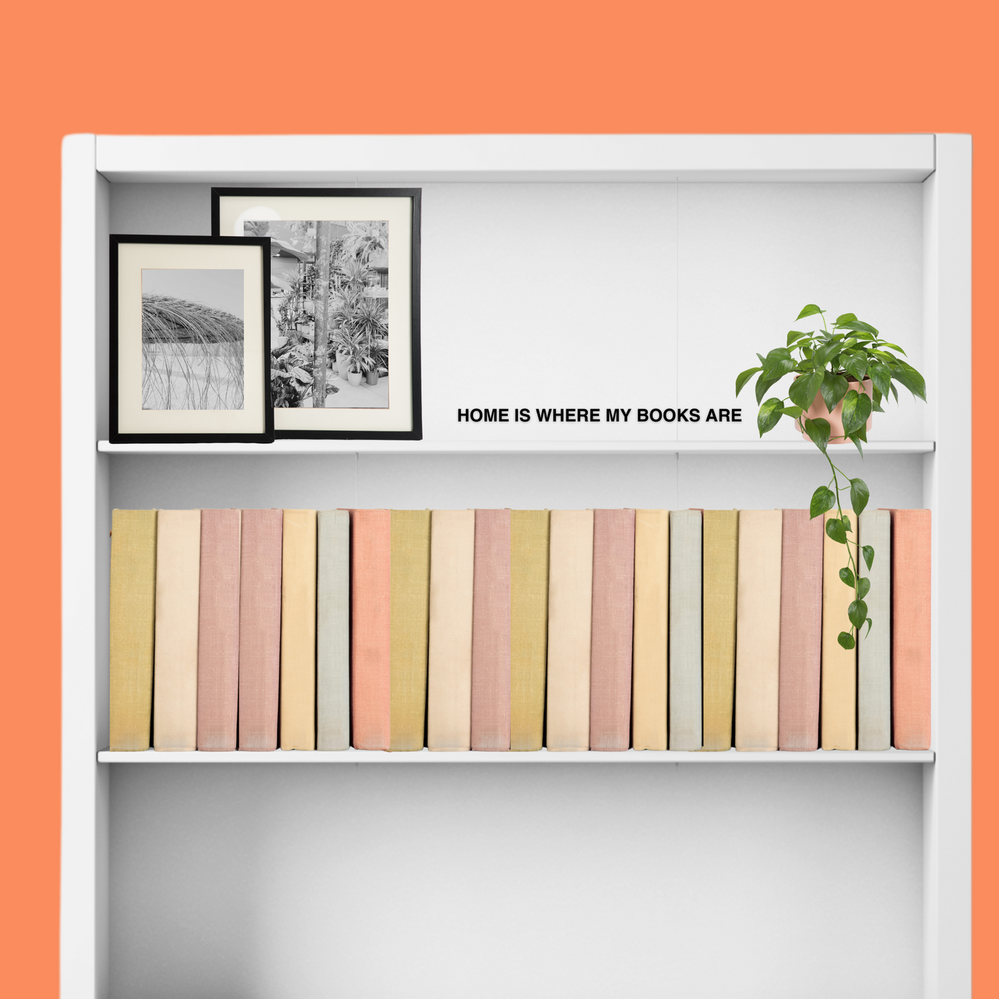 Mirror & wall sticker 29,5cm